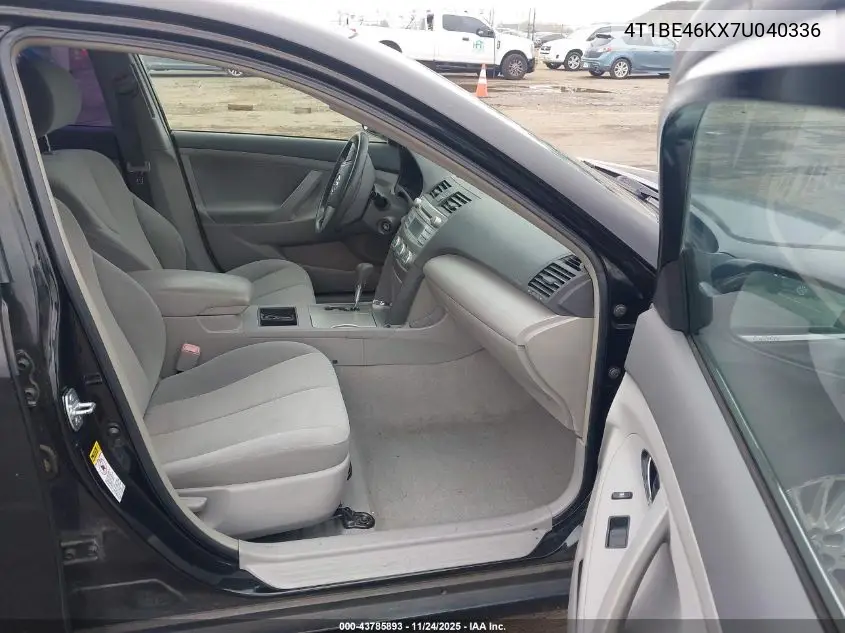 4T1BE46KX7U040336 2007 Toyota Camry Ce