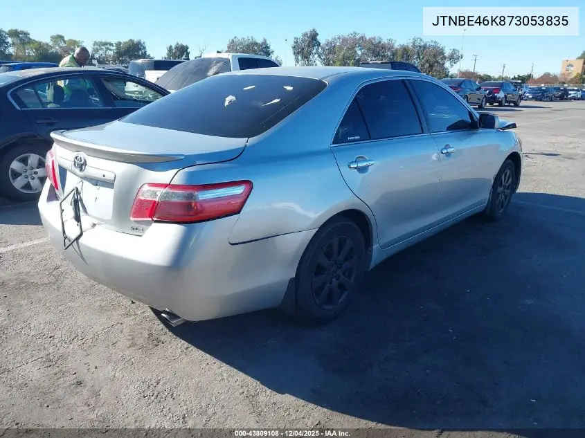 JTNBE46K873053835 2007 Toyota Camry Xle