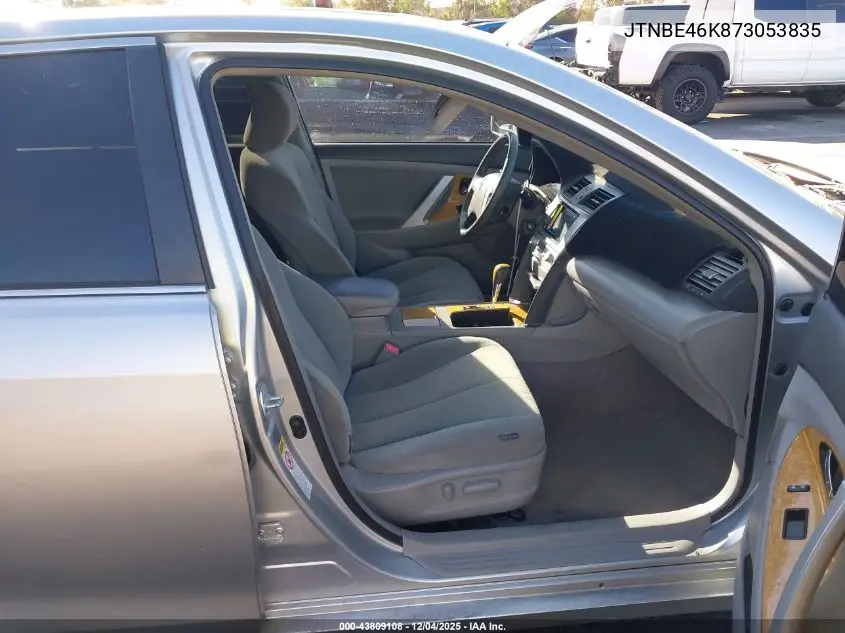 JTNBE46K873053835 2007 Toyota Camry Xle