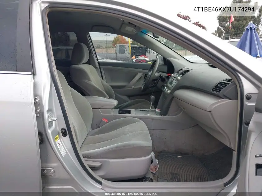 4T1BE46KX7U174294 2007 Toyota Camry Le
