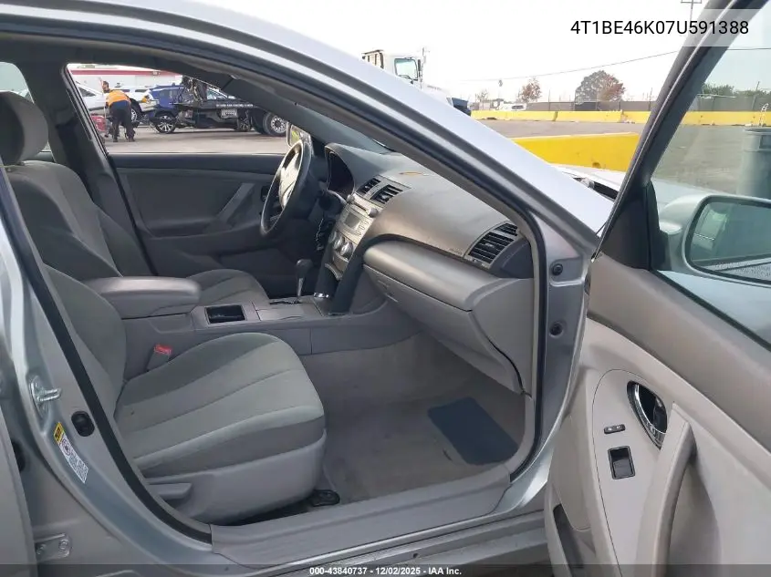 4T1BE46K07U591388 2007 Toyota Camry Le