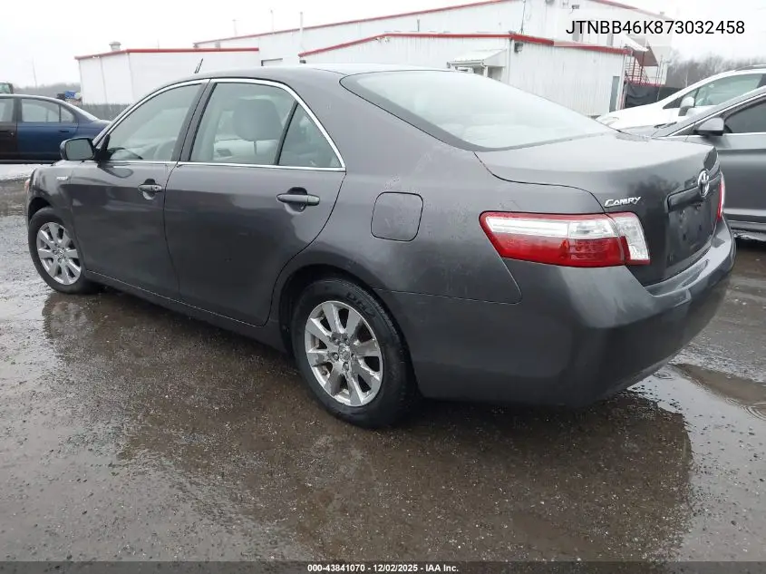JTNBB46K873032458 2007 Toyota Camry Hybrid