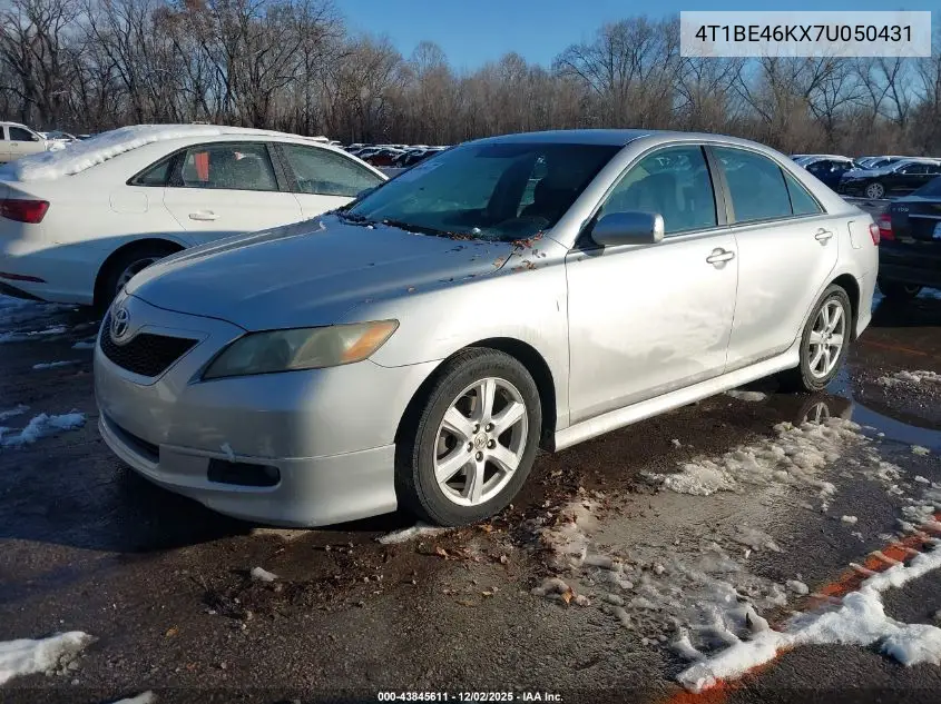 4T1BE46KX7U050431 2007 Toyota Camry Se