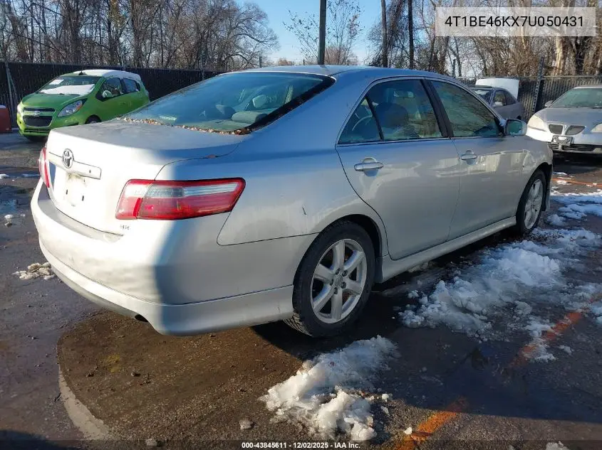 4T1BE46KX7U050431 2007 Toyota Camry Se