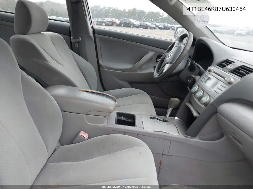 4T1BE46K87U630454 2007 Toyota Camry Le