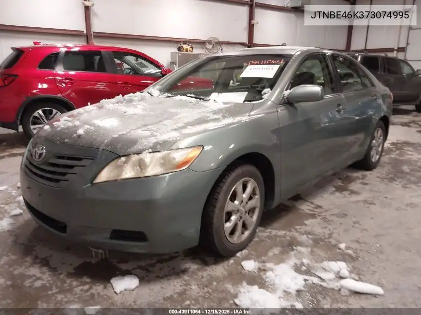 JTNBE46K373074995 2007 Toyota Camry Le