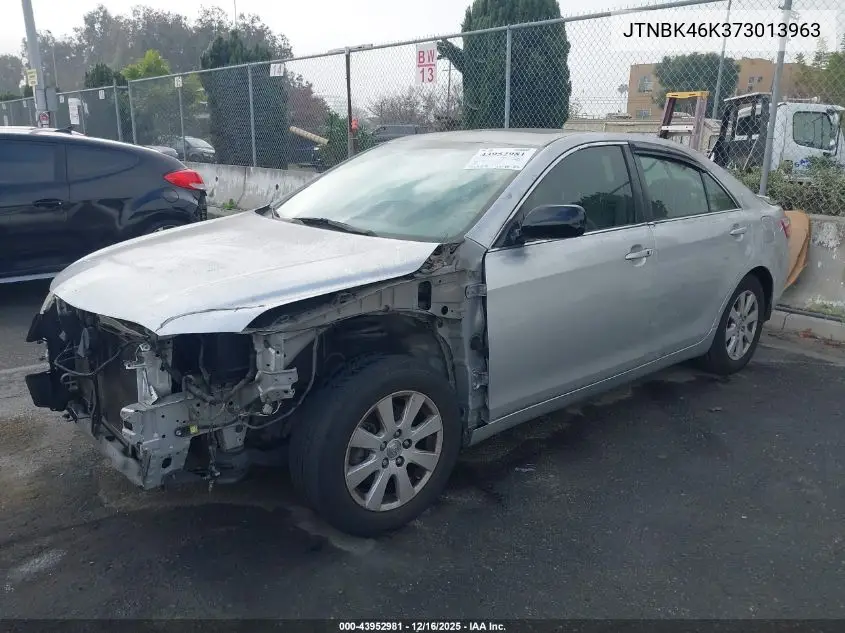 JTNBK46K373013963 2007 Toyota Camry Xle V6