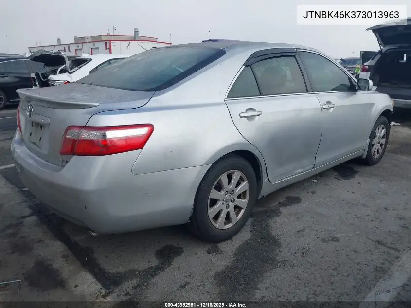 JTNBK46K373013963 2007 Toyota Camry Xle V6