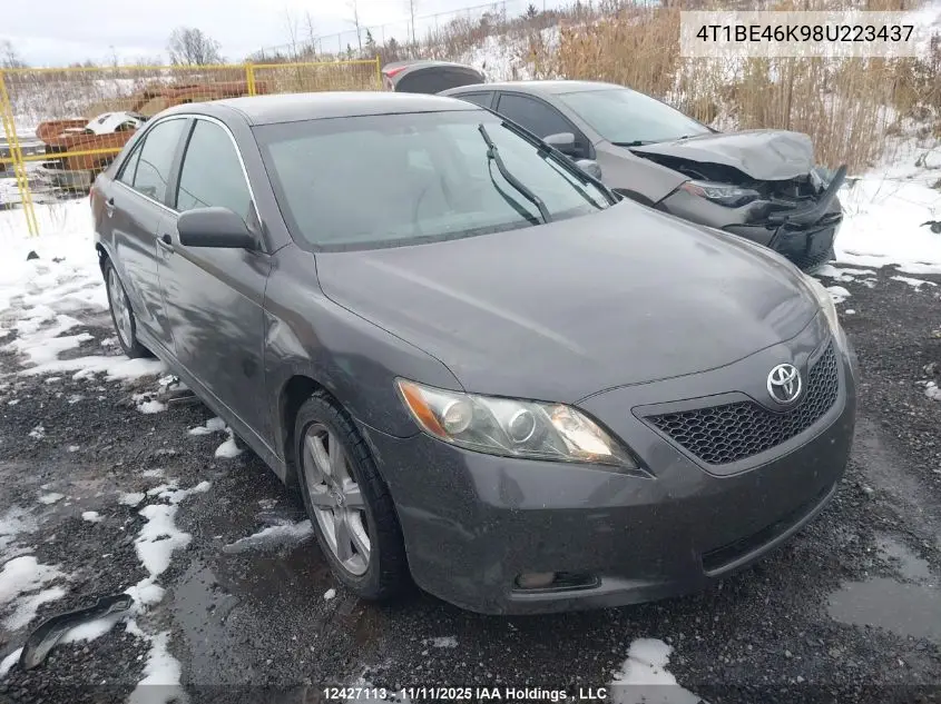 4T1BE46K98U223437 2008 Toyota Camry Ce/Le/Xle/Se