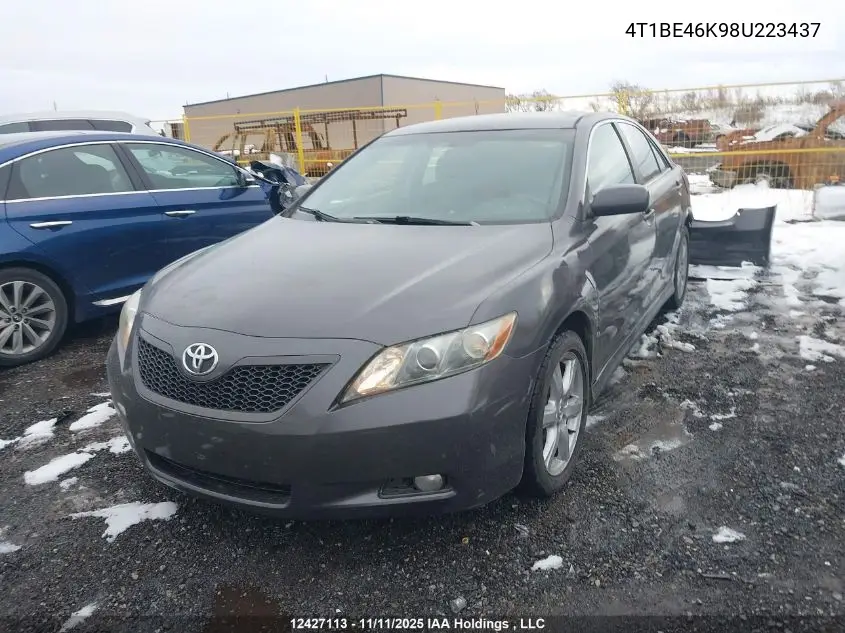 4T1BE46K98U223437 2008 Toyota Camry Ce/Le/Xle/Se