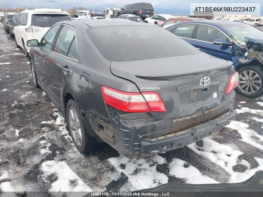 4T1BE46K98U223437 2008 Toyota Camry Ce/Le/Xle/Se