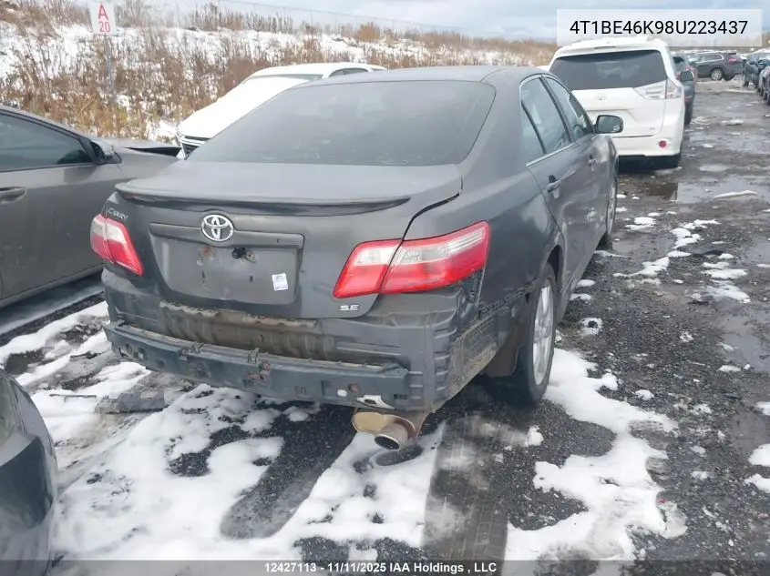 4T1BE46K98U223437 2008 Toyota Camry Ce/Le/Xle/Se