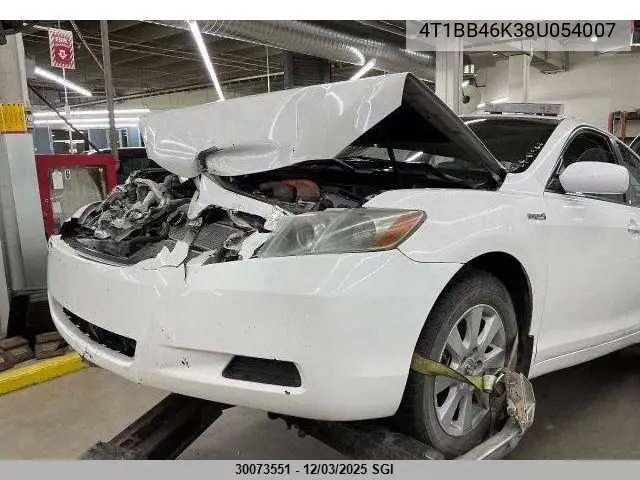 4T1BB46K38U054007 2008 Toyota Camry Hybrid