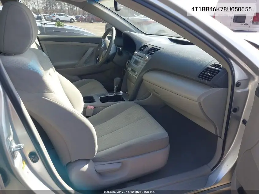 4T1BB46K78U050655 2008 Toyota Camry Hybrid