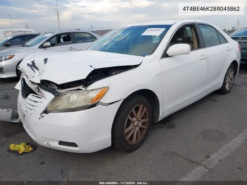 4T4BE46K28R045862 2008 Toyota Camry Le