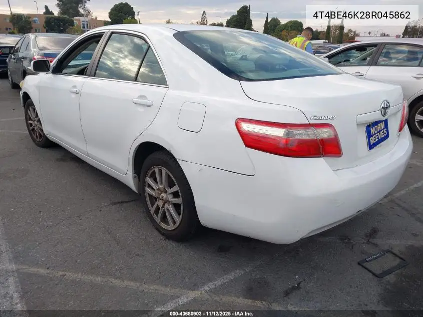 4T4BE46K28R045862 2008 Toyota Camry Le