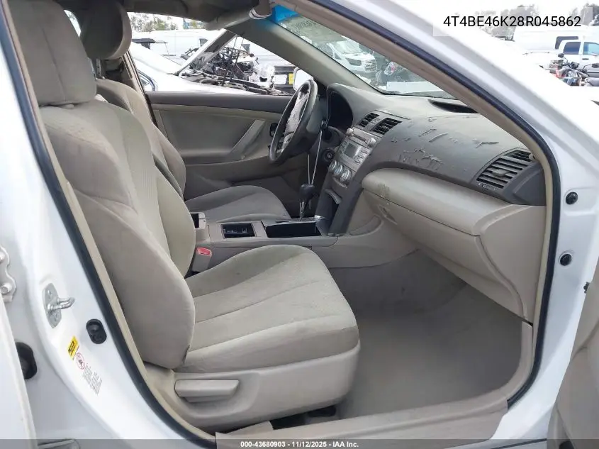 4T4BE46K28R045862 2008 Toyota Camry Le
