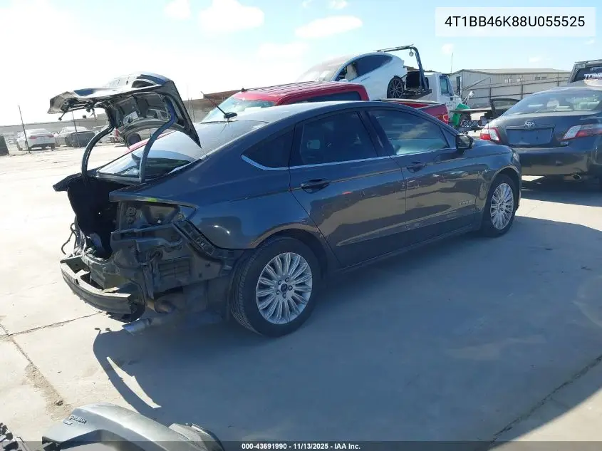4T1BB46K88U055525 2008 Toyota Camry Hybrid