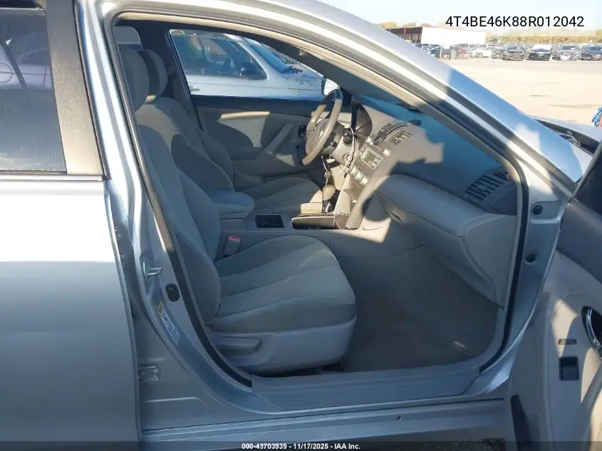 4T4BE46K88R012042 2008 Toyota Camry Le
