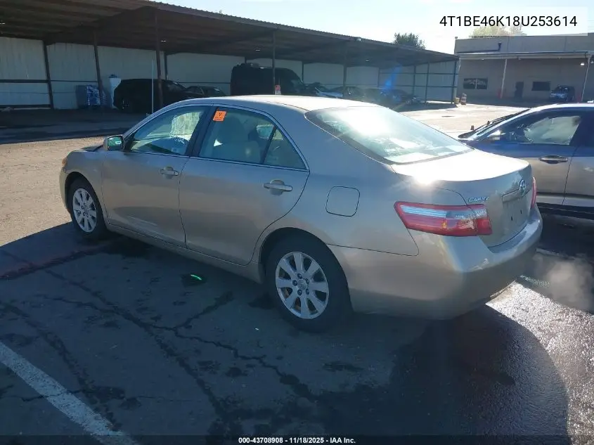 4T1BE46K18U253614 2008 Toyota Camry Xle
