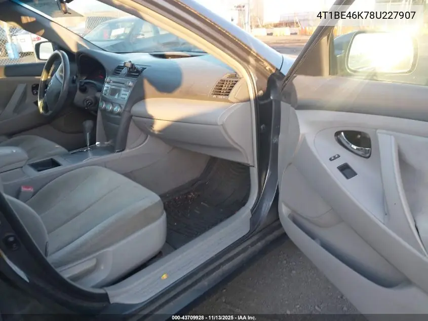4T1BE46K78U227907 2008 Toyota Camry Le