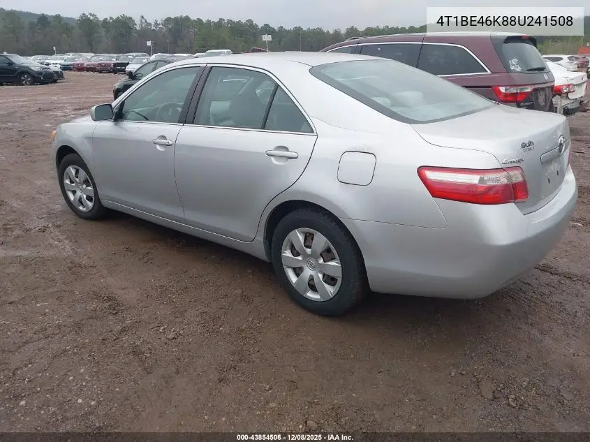 4T1BE46K88U241508 2008 Toyota Camry Le