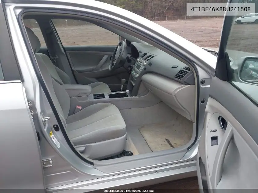 4T1BE46K88U241508 2008 Toyota Camry Le