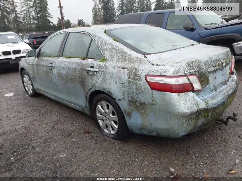 JTNBB46K583048991 2008 Toyota Camry Hybrid