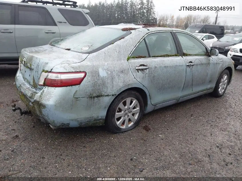 JTNBB46K583048991 2008 Toyota Camry Hybrid