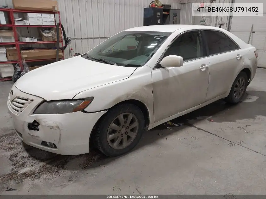 4T1BE46K68U791452 2008 Toyota Camry