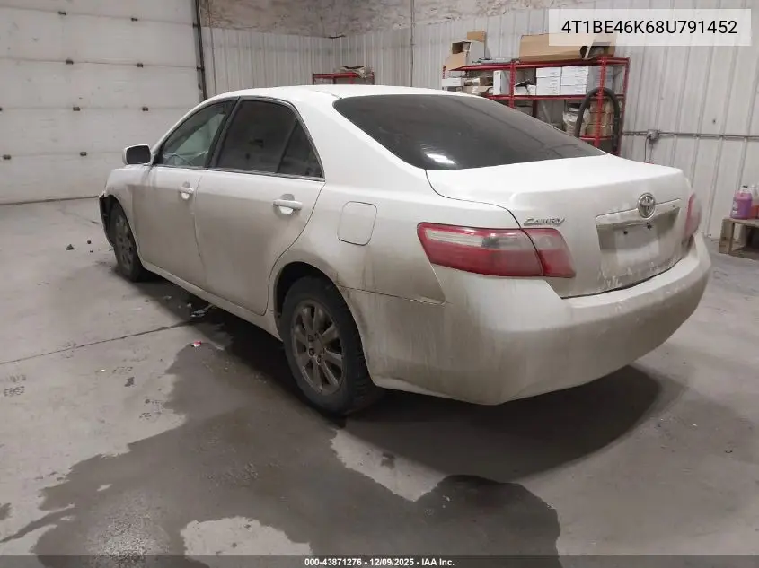 4T1BE46K68U791452 2008 Toyota Camry
