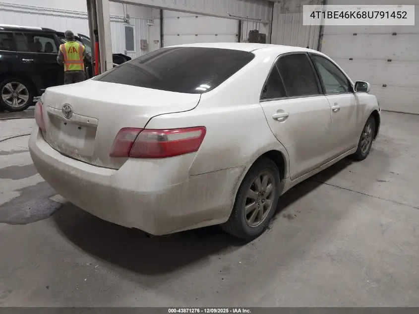 4T1BE46K68U791452 2008 Toyota Camry