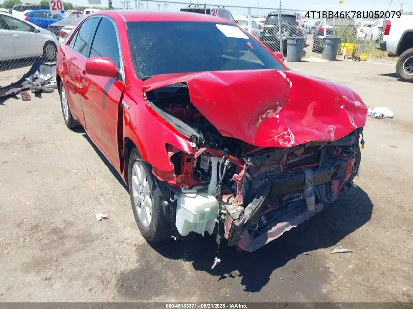 4T1BB46K78U052079 2008 Toyota Camry Hybrid