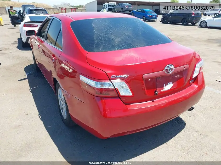 4T1BB46K78U052079 2008 Toyota Camry Hybrid