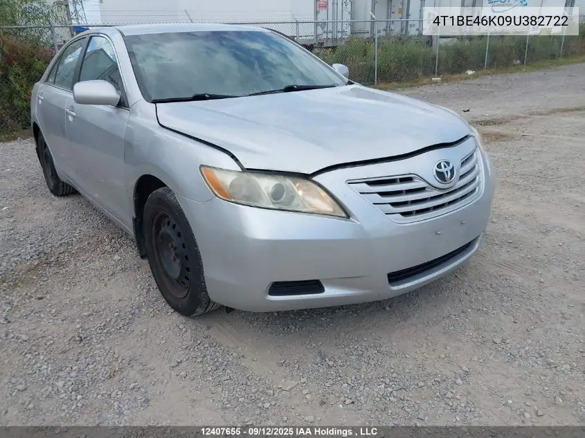 4T1BE46K09U382722 2009 Toyota Camry Le