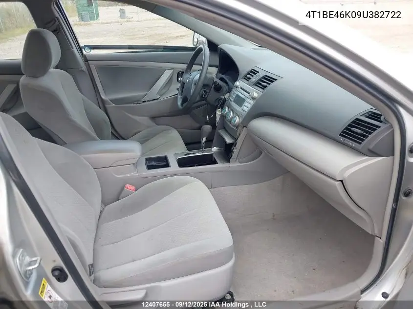 4T1BE46K09U382722 2009 Toyota Camry Le