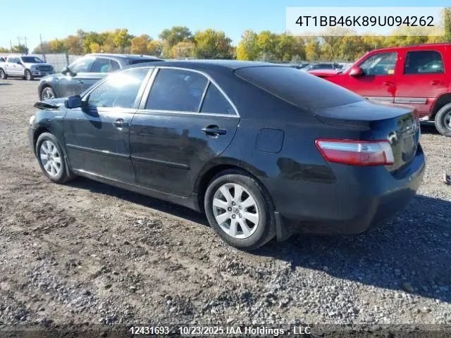 4T1BB46K89U094262 2009 Toyota Camry Hybrid