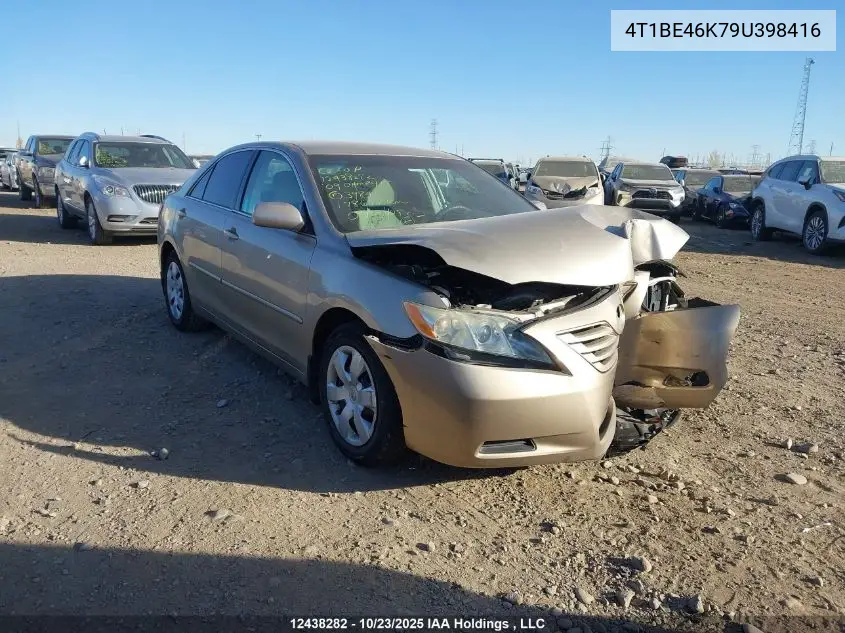 4T1BE46K79U398416 2009 Toyota Camry Le