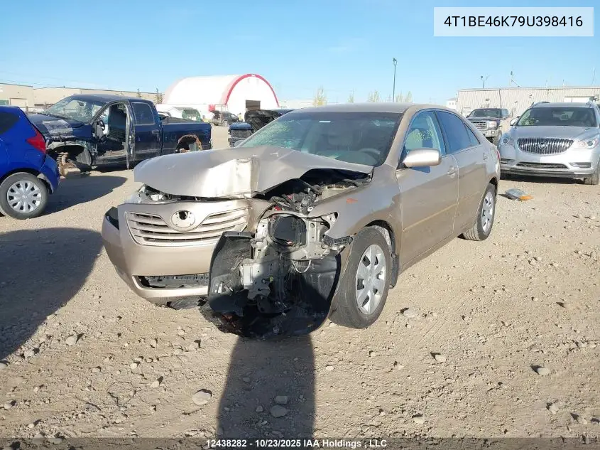 4T1BE46K79U398416 2009 Toyota Camry Le