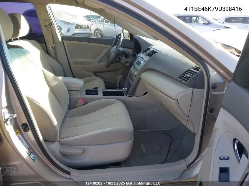 4T1BE46K79U398416 2009 Toyota Camry Le