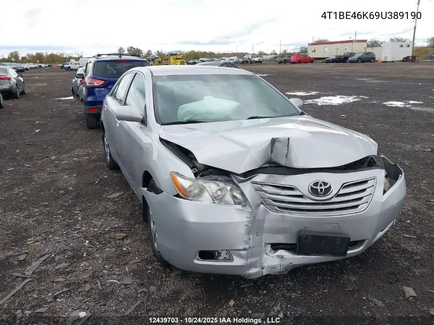 4T1BE46K69U389190 2009 Toyota Camry Le