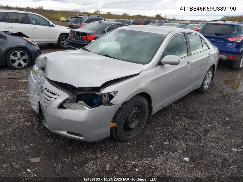 4T1BE46K69U389190 2009 Toyota Camry Le