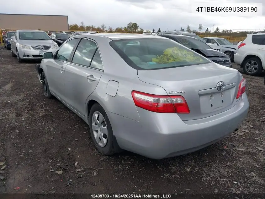 4T1BE46K69U389190 2009 Toyota Camry Le