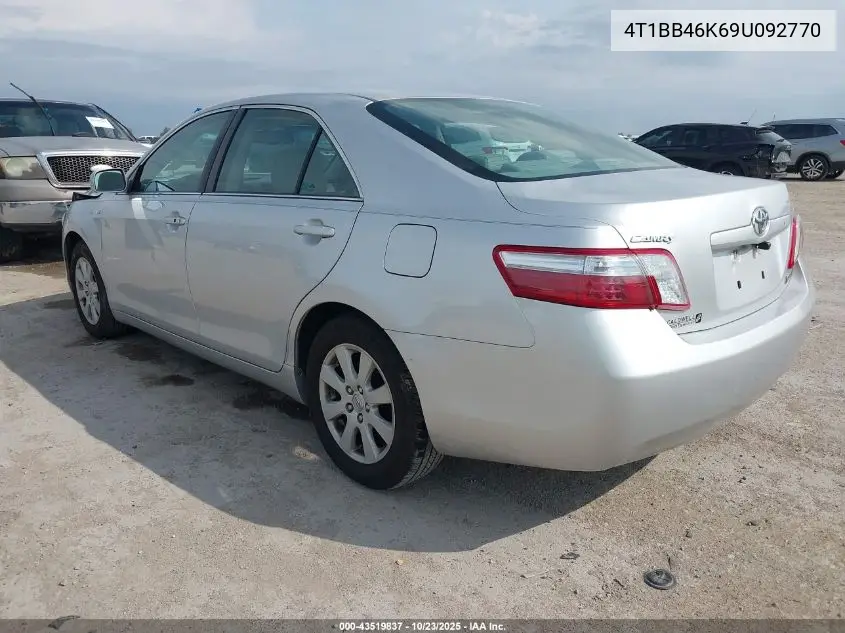 4T1BB46K69U092770 2009 Toyota Camry Hybrid