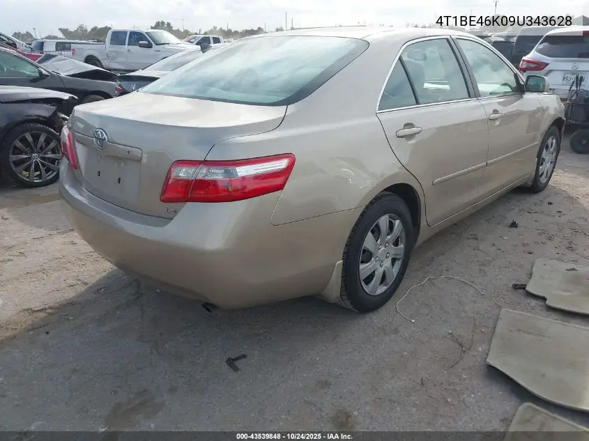 4T1BE46K09U343628 2009 Toyota Camry Le