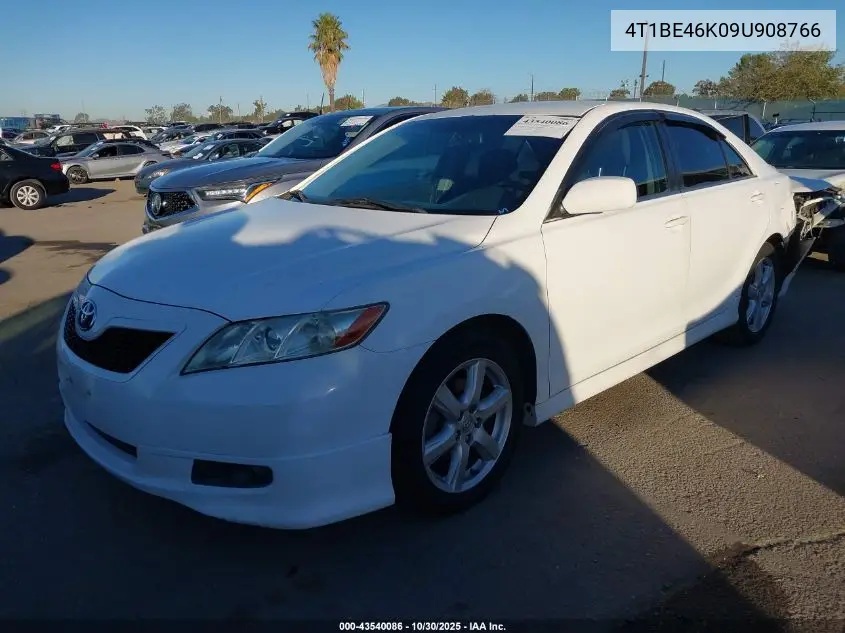 4T1BE46K09U908766 2009 Toyota Camry Se
