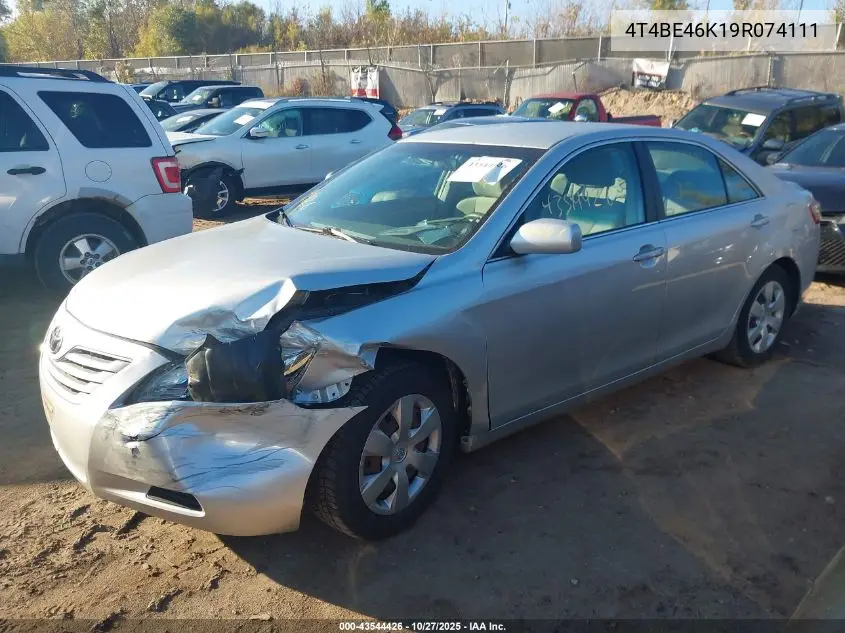 4T4BE46K19R074111 2009 Toyota Camry Le
