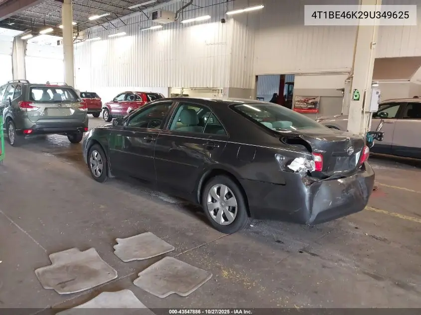4T1BE46K29U349625 2009 Toyota Camry Le