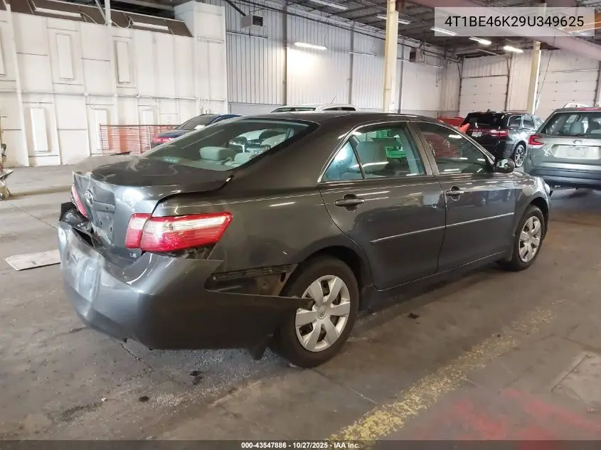 4T1BE46K29U349625 2009 Toyota Camry Le