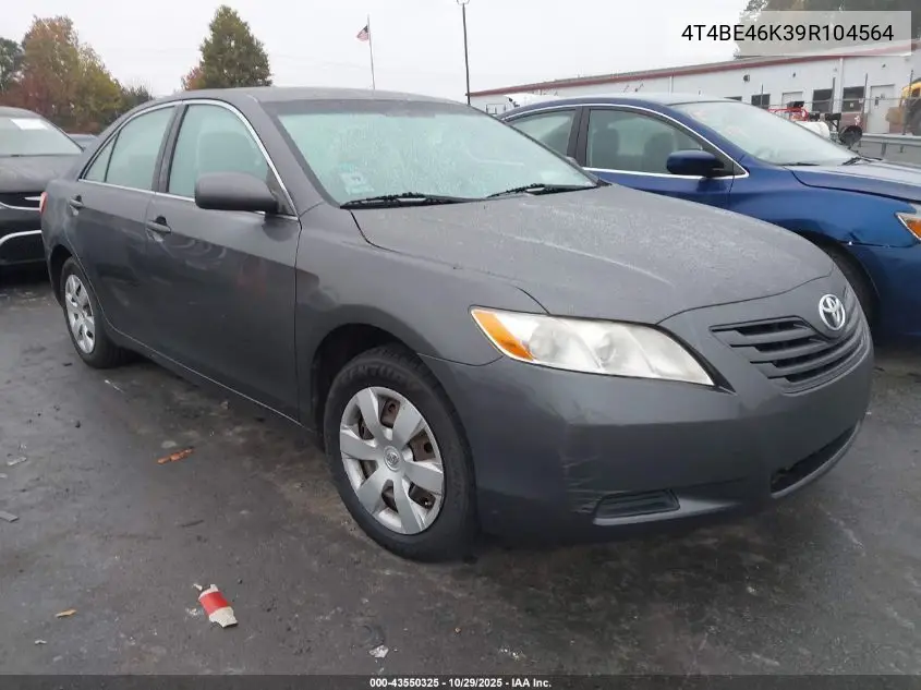 4T4BE46K39R104564 2009 Toyota Camry Le